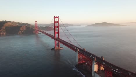 Szenische-Antenne-Der-Golden-Gate-Bridge