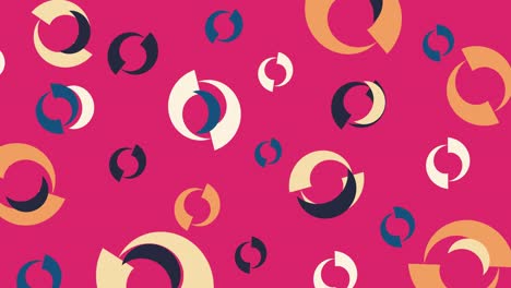 diseño plano de fondo rosado