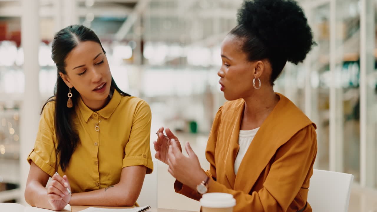 Planning, documents and business women