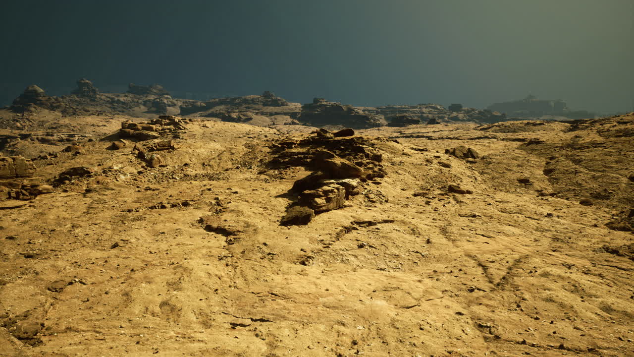 Arid Rocky Landscape