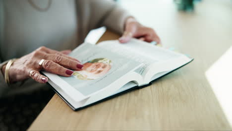 memorial service book with a picture of a deceased person