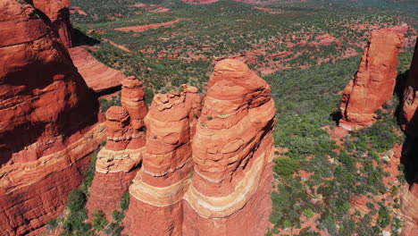 three sisters red rocks, sedona, arizona usa