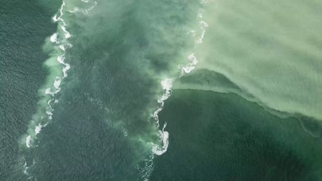 asombrosas maravillas de la naturaleza - marea dividida - vista aérea