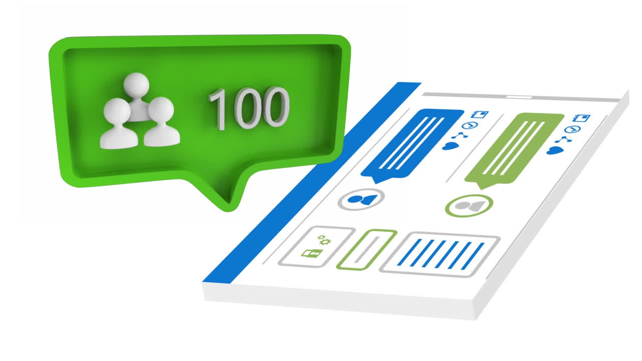 Subscribers increasing in count on social media