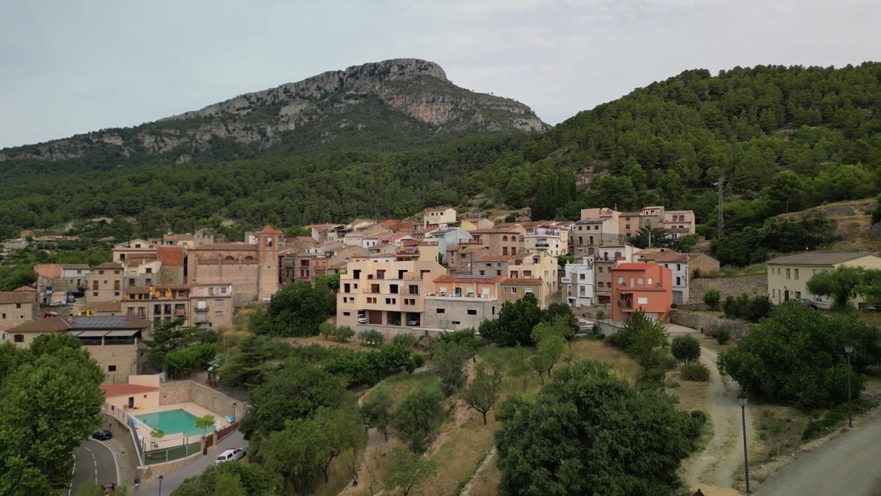 Il villaggio di Colldejou, Serra de Llaberia