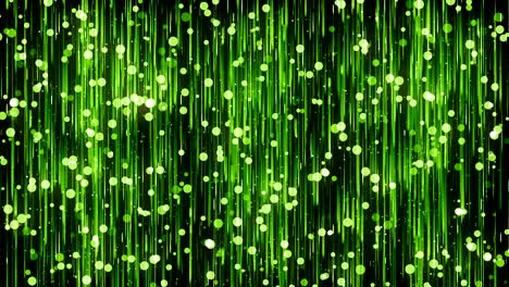 fondo de partículas verdes