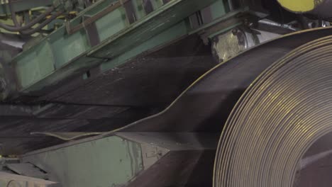 metal coil handling in a factory