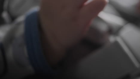 Closeup-shot-of-baby-boy-hands