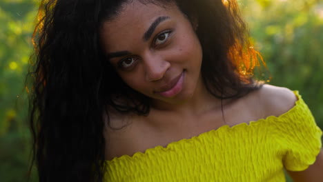 Young-woman-in-a-sunflower-field