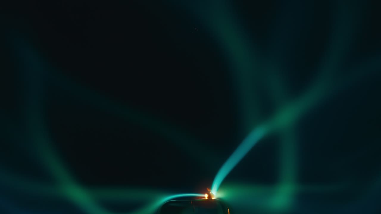 Energy of aurora borealis overlay background