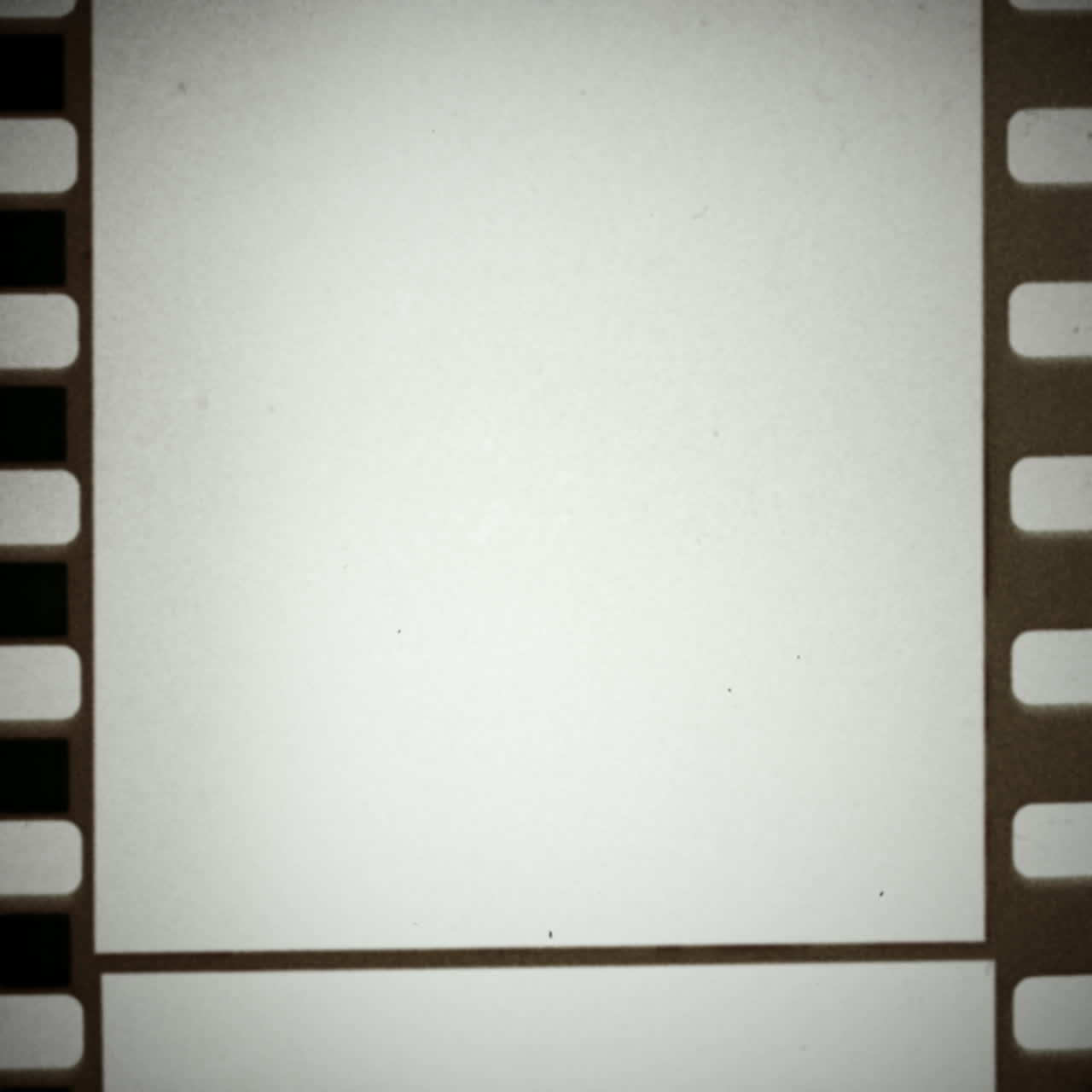 marco de película en blanco