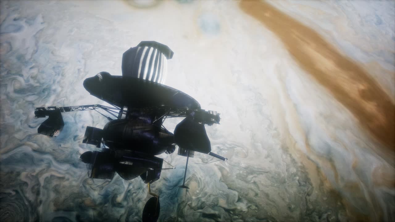 목성 을 공전 하는 갈릴레오 우주선