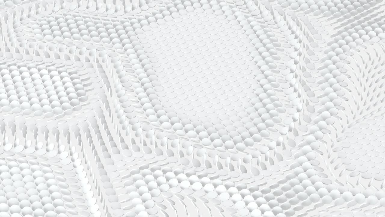 el bucle del disco ondulante colorido