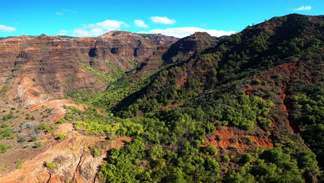 stunning mountain valley aerial view