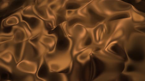 liquid hot chocolate background. melted dark chocolat texture 3d rendering loop 4k. glamour silk backdrop animation