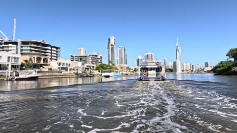 scenic ferry ride through gold coast waterways