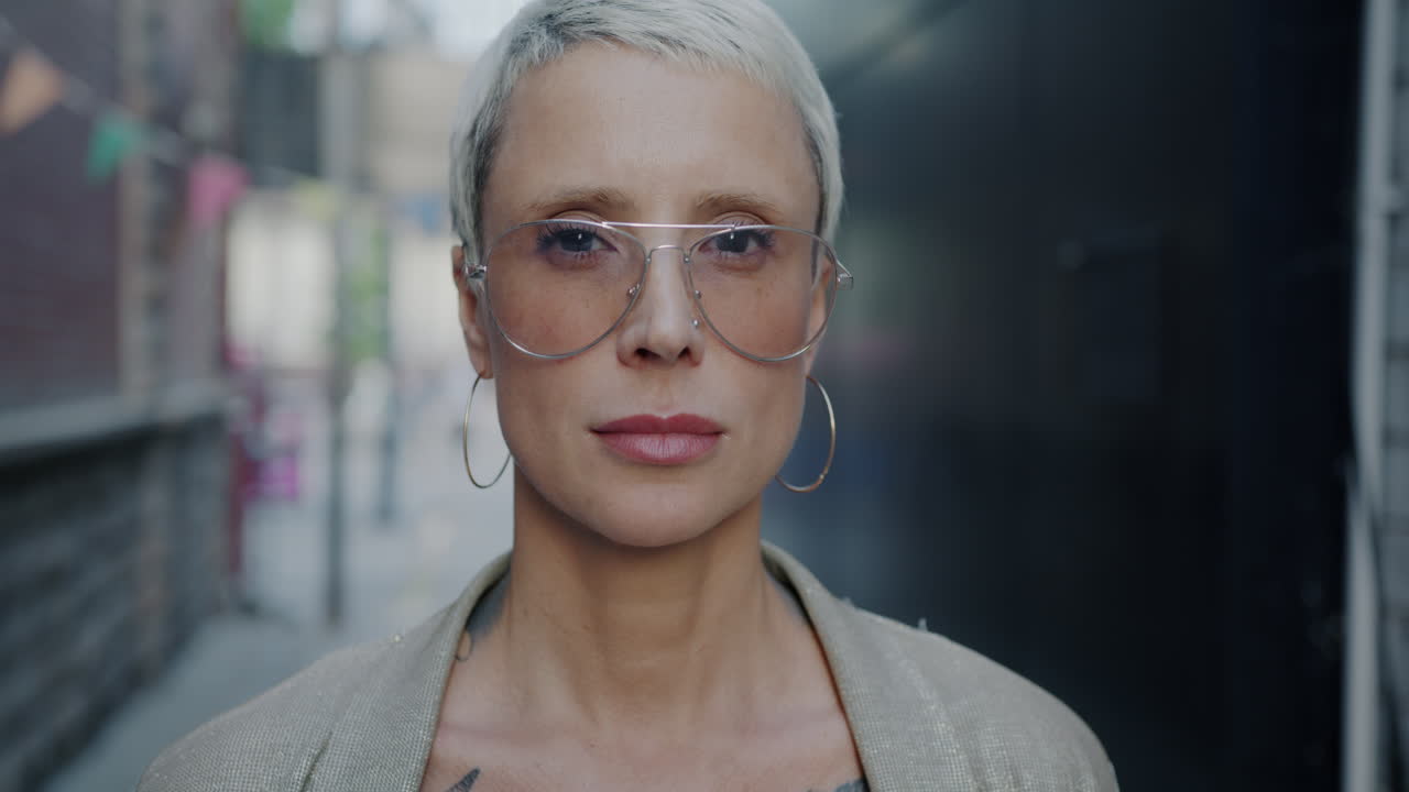 Woman Portrait in an Urban Setting