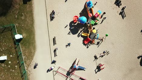 playground aerial shot