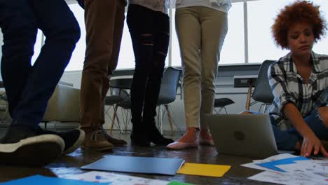 executives working together in office
