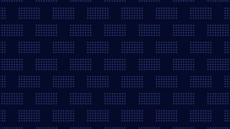 grid pattern with blue, black, and white dots eye-catching geometric design