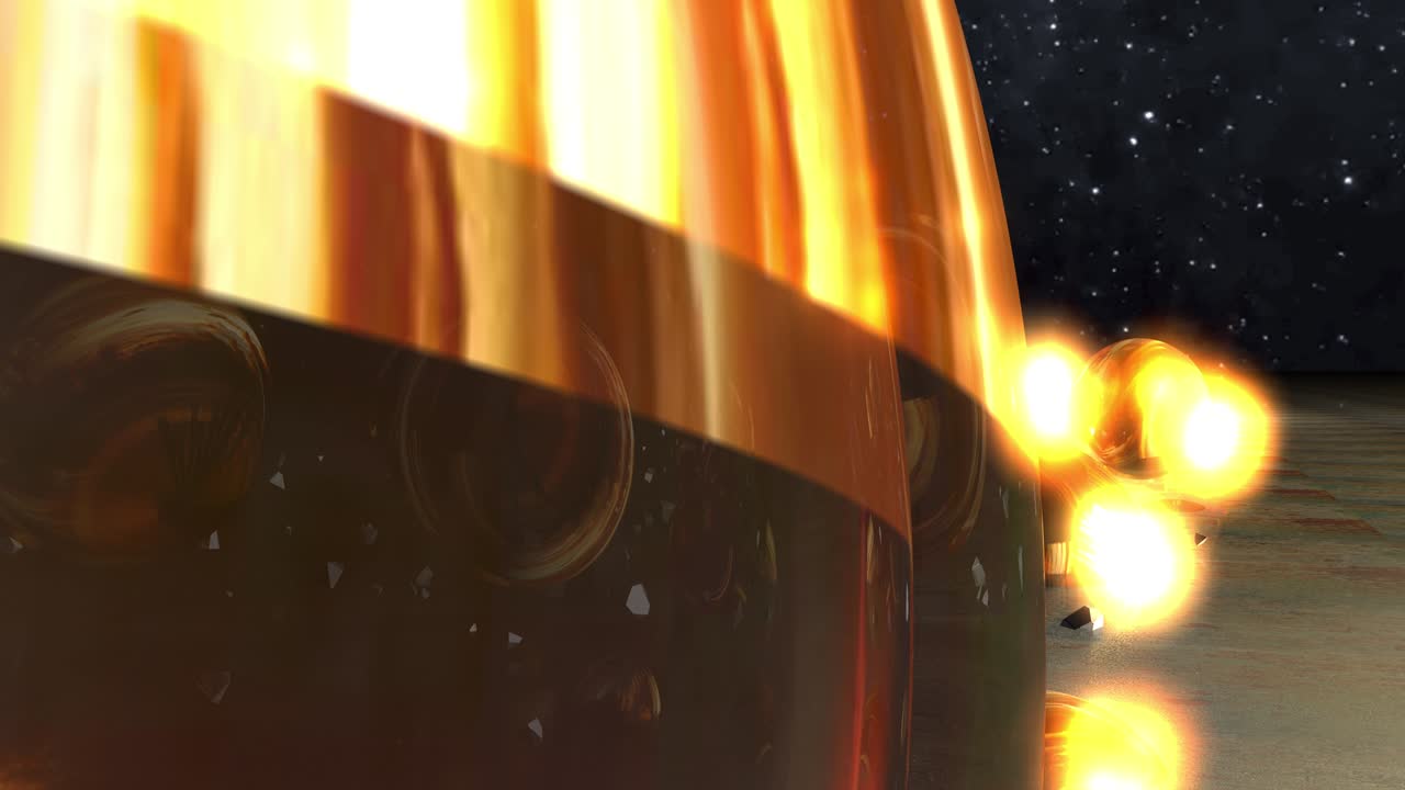 фон с красочными пузырьками.