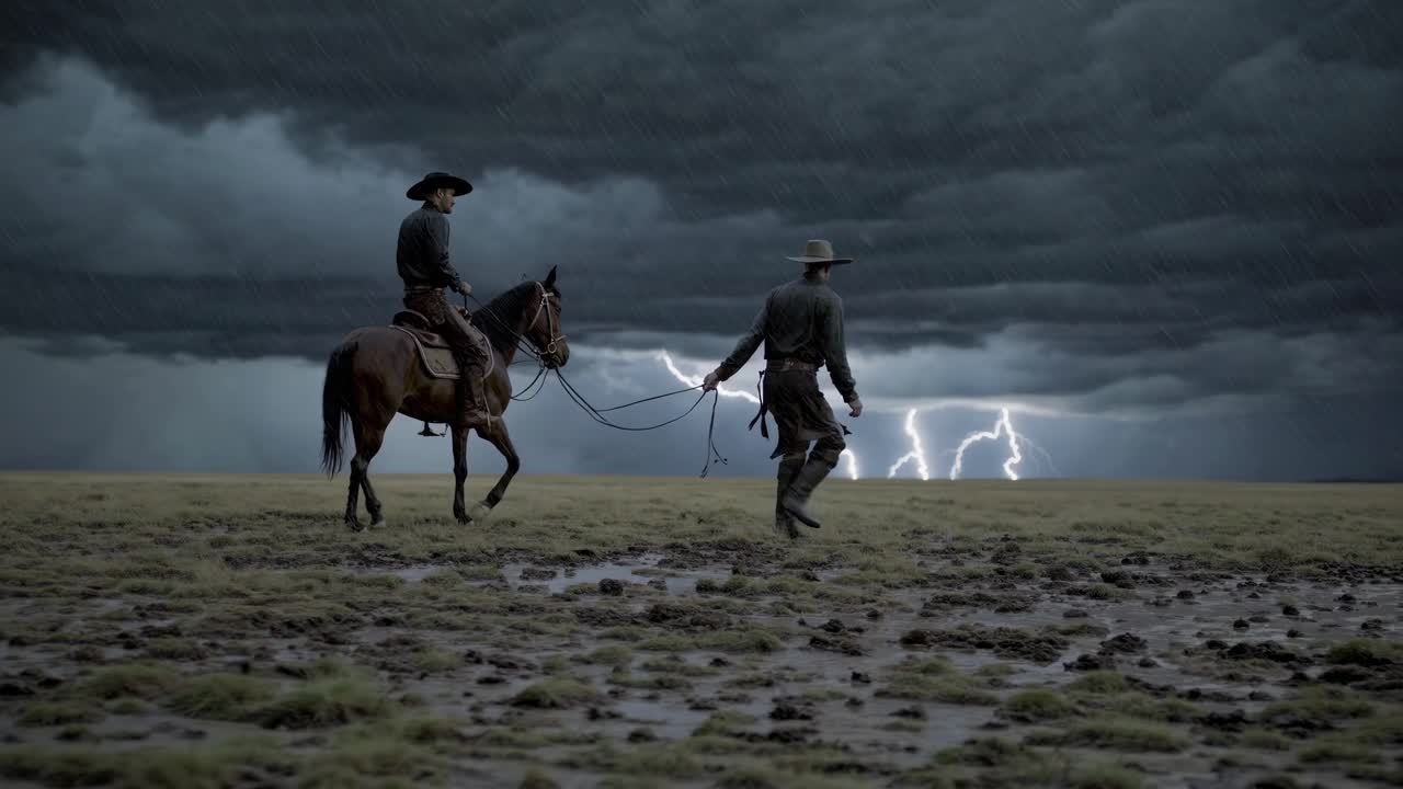 Cowboys in a Storm