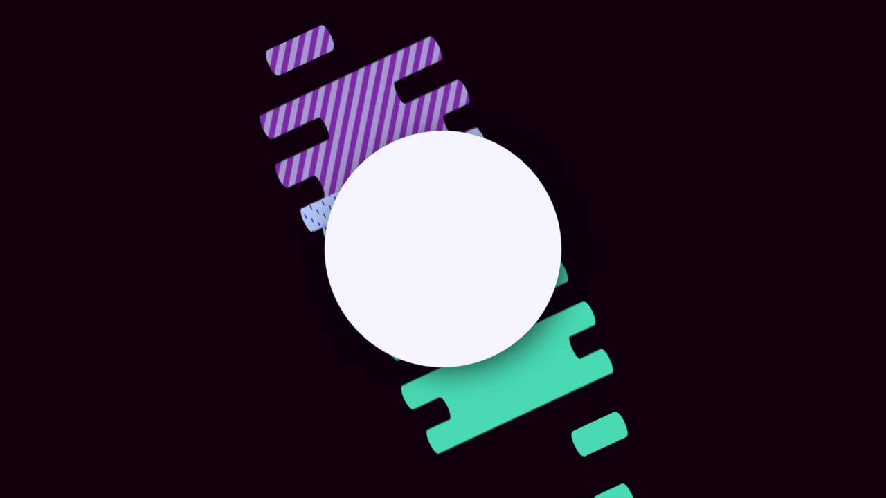 Corporate style with stripes and dots pattern