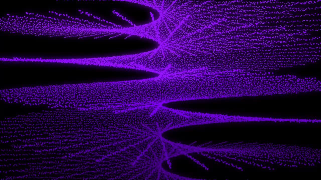 Purple color Dot Shape Pattern animation motion graphics