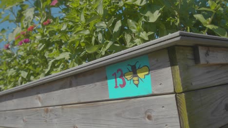 Hand-Painted-Garden-Sign-by-Children