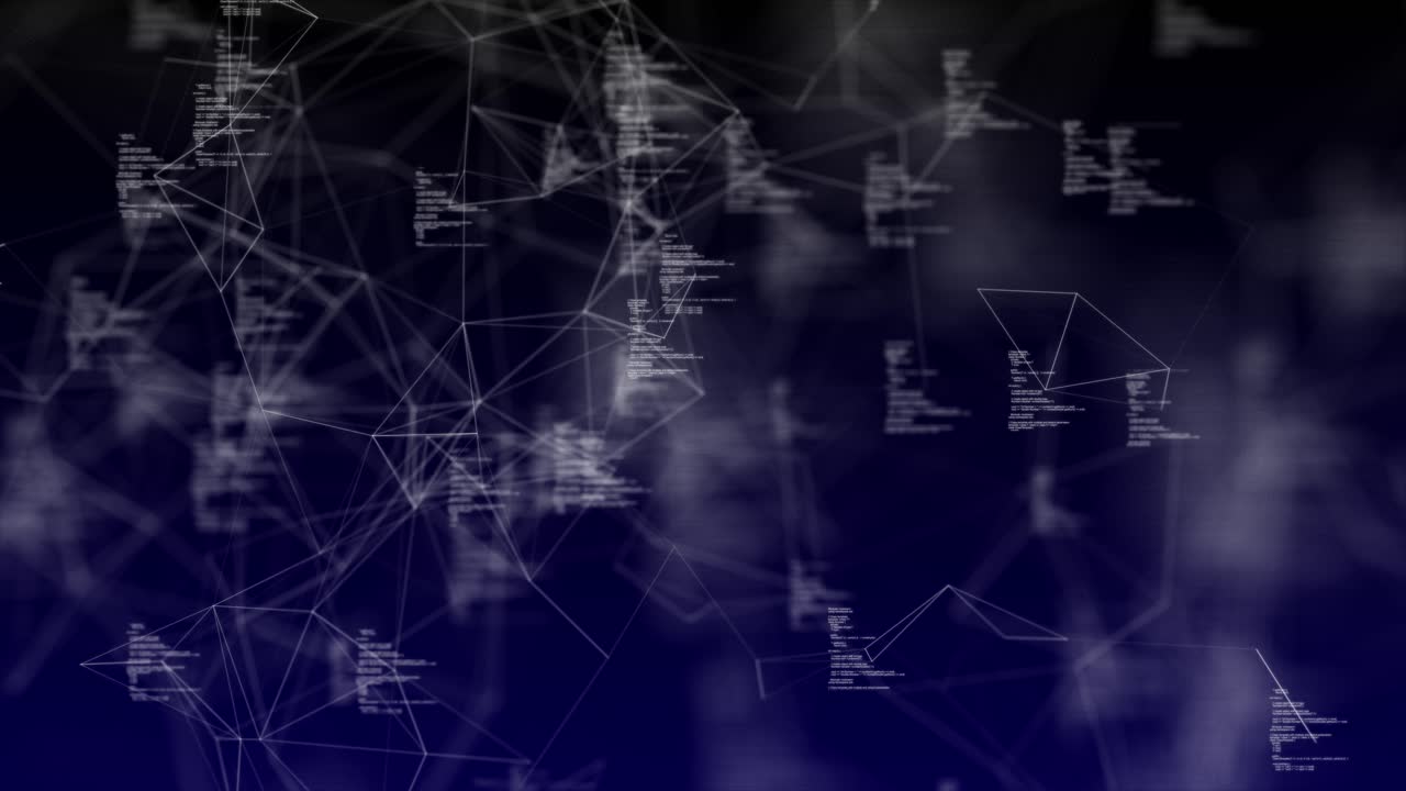 Digital technology cyberspace cyber background line waves fiber optics lines dust particle big data