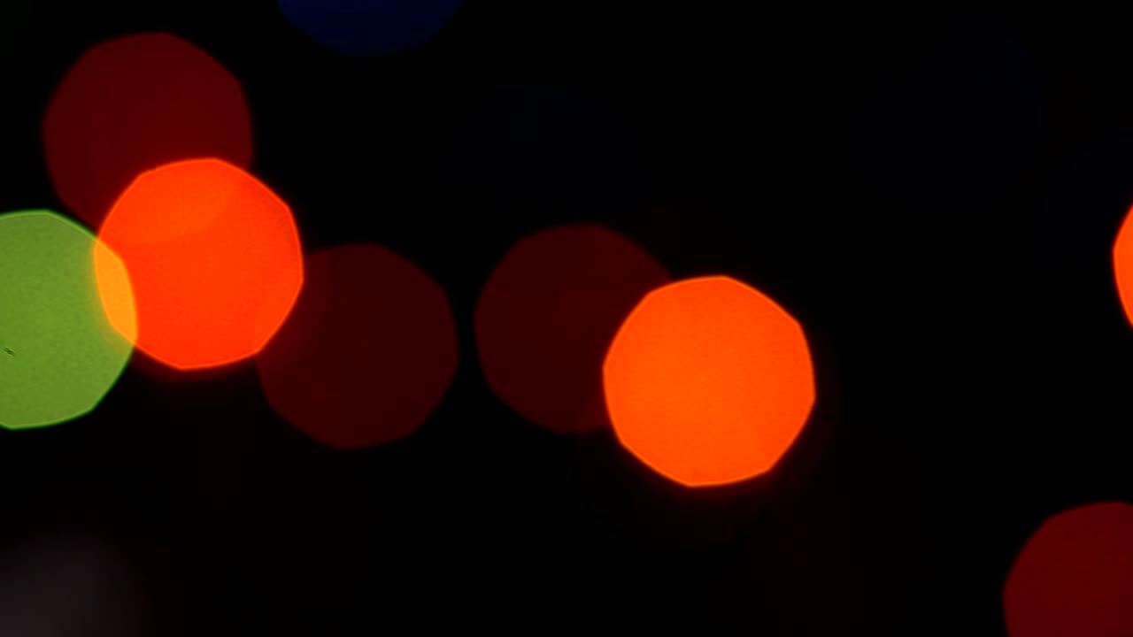 luces de navidad bokeh abstracto