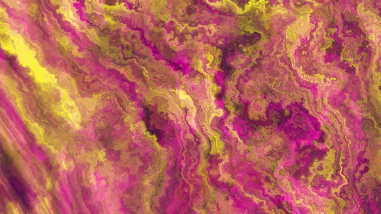 Pink and yellow background of abstract and psychedelic waves