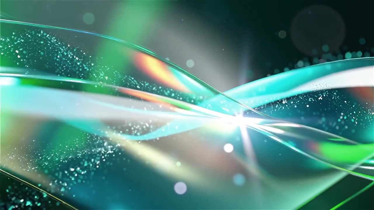 Abstract Flowing Light Waves Background