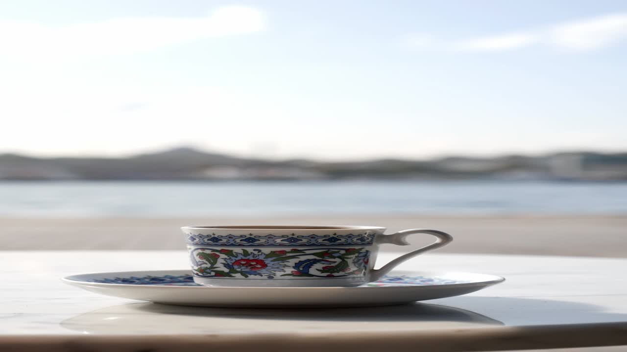 Turkish Coffee by the Sea
