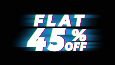 Flat 45% Off Promotion Graphics