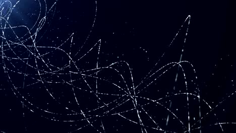 el fondo de partículas de polvo estelar abstracto.