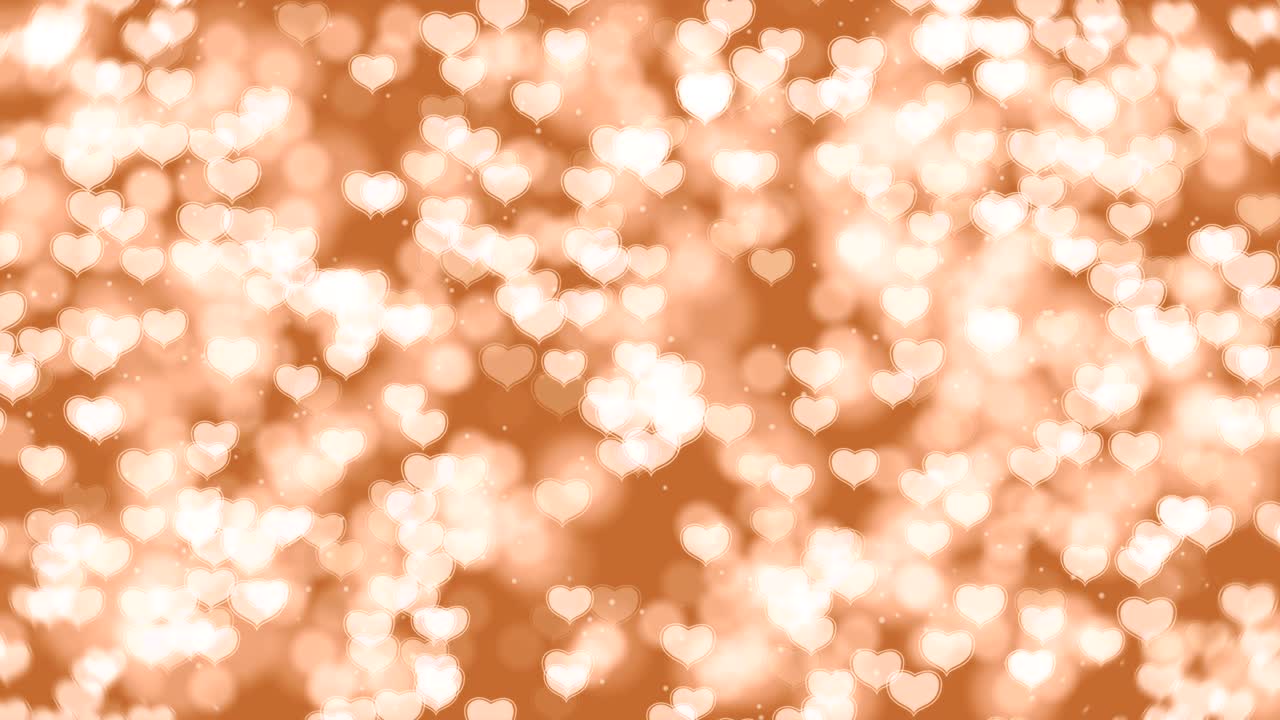 발렌타인 하츠 보케 루프 애니메이션 배경