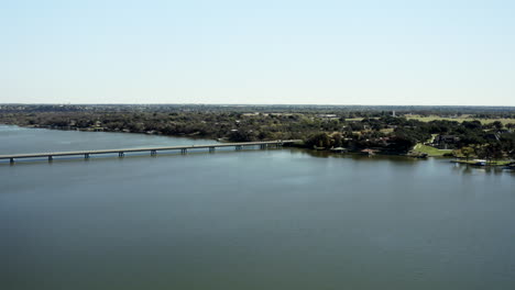 Vista-Del-Puente-En-Granbury,-Texas-En-El-Condado-De-Hood