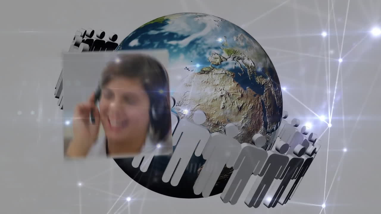 사무실과 전 세계에 있는 다양한 동료들과의 연결망의 활성화