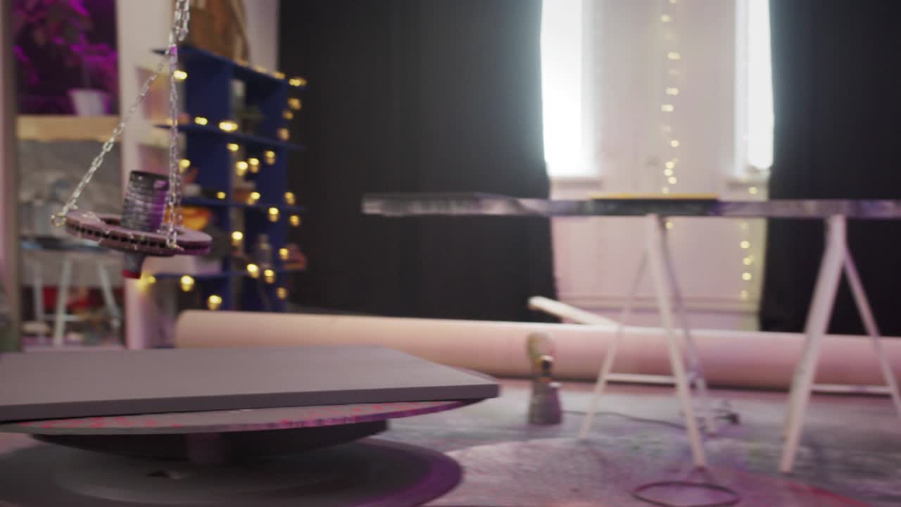 la creación de una imagen con un equipo especial