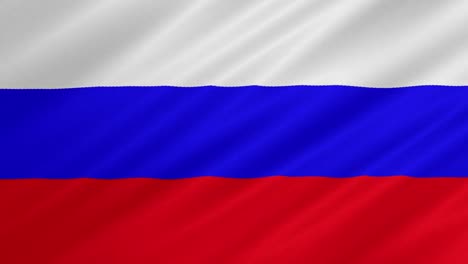 flag of russia waving background