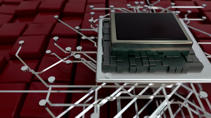 Sfondo tecnologico con spazio per il testo