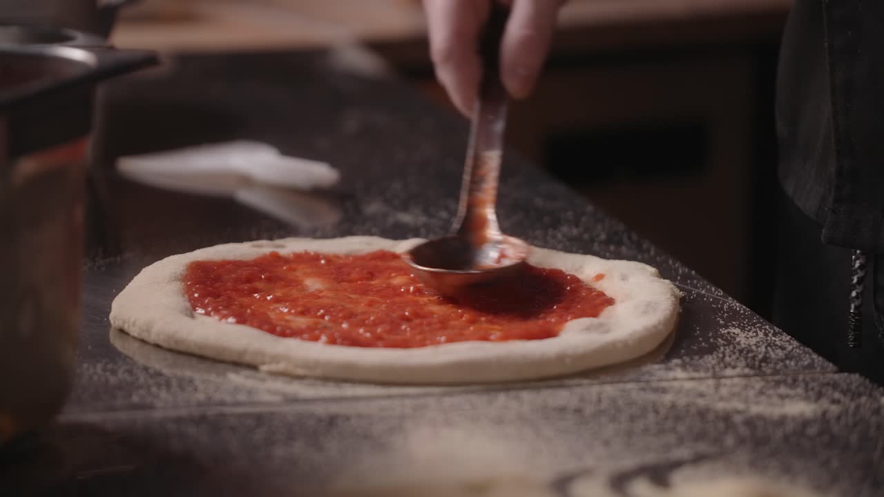 피자를 만드는 과정