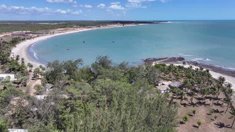 sardim beach at cajueiro da praia in piaui brazil. beach landscape. nature seascape. vacations destination. sardim beach at cajueiro da praia in piaui brazil. summer travel