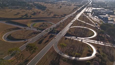 hiperlapso en las calles de brasilia - brasil