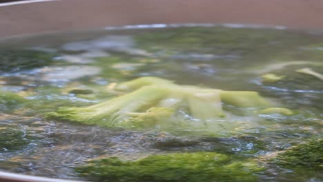 boiling broccoli