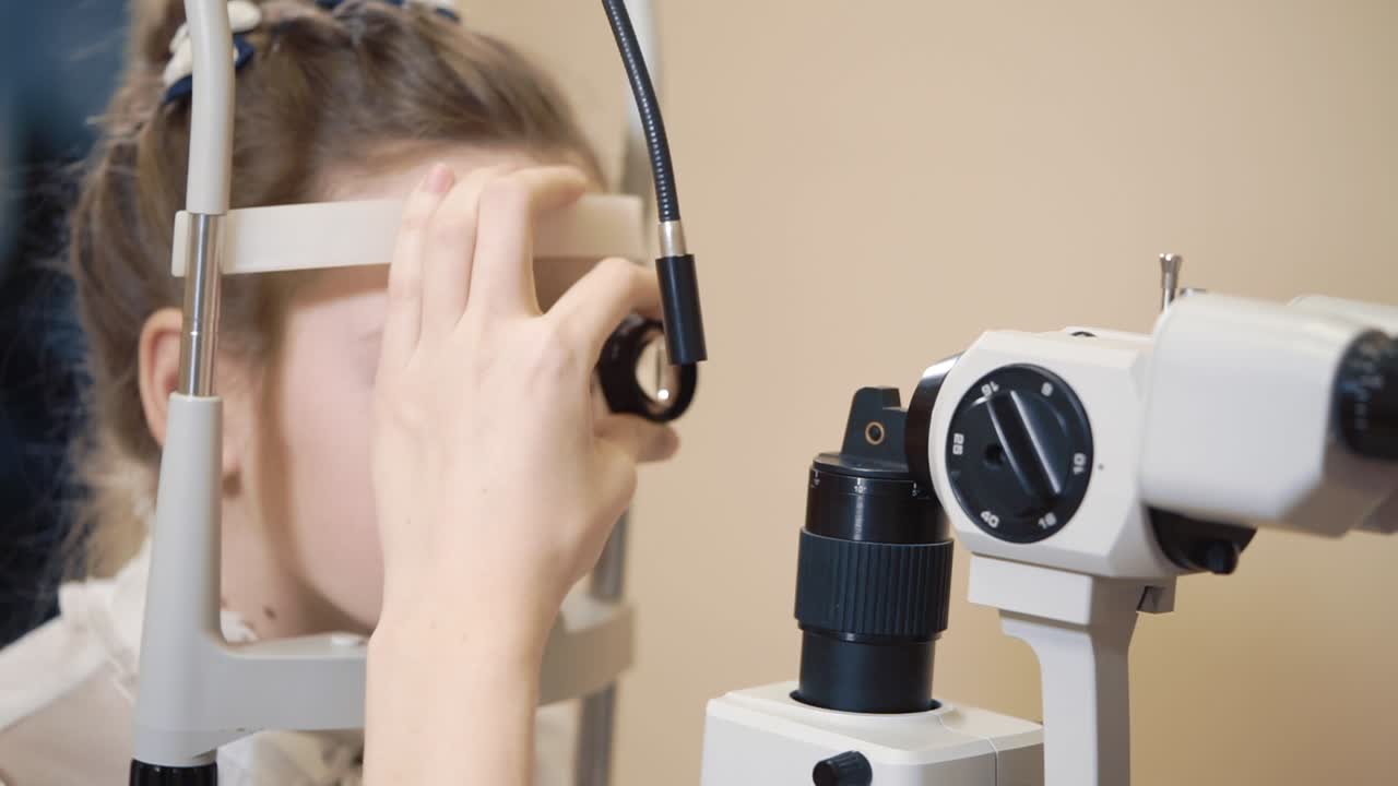 examen ocular en niños