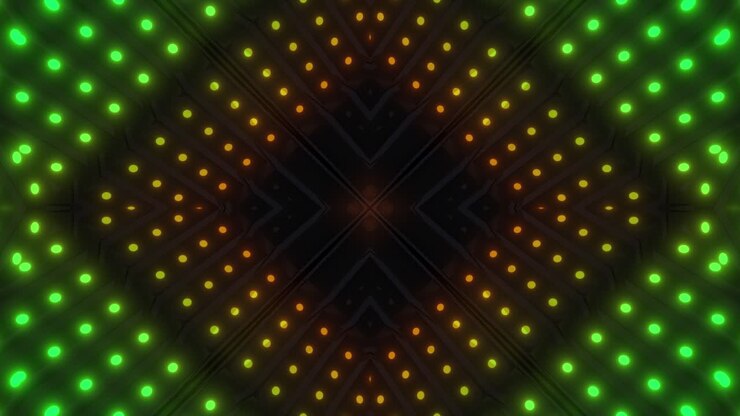Abstract Kaleidoscope LED Lights