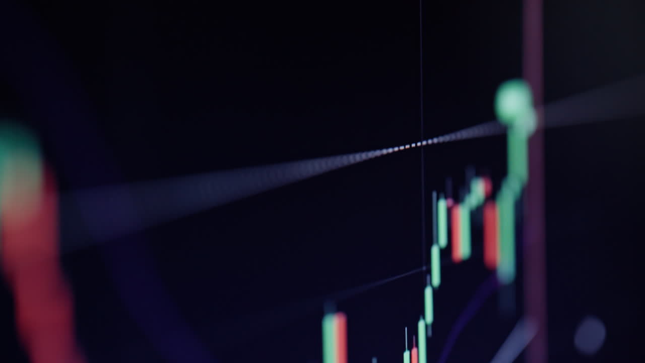 Detailed shot market diagram revealing shifting prices tall and short indicators