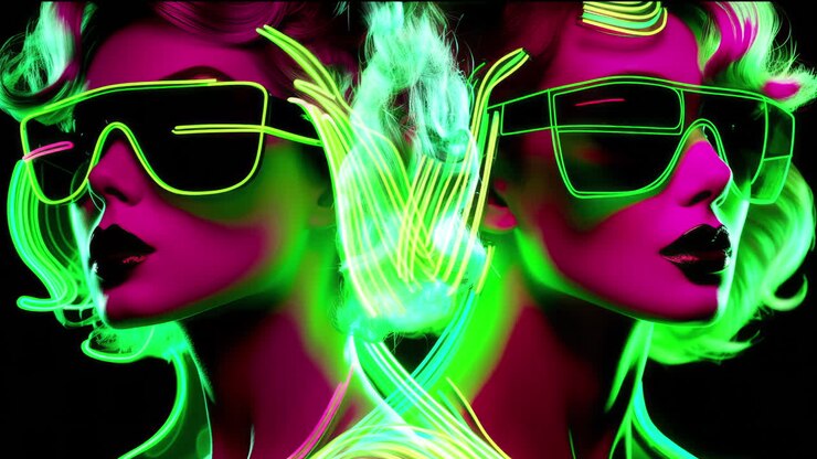 women with vr headsets generative A.I